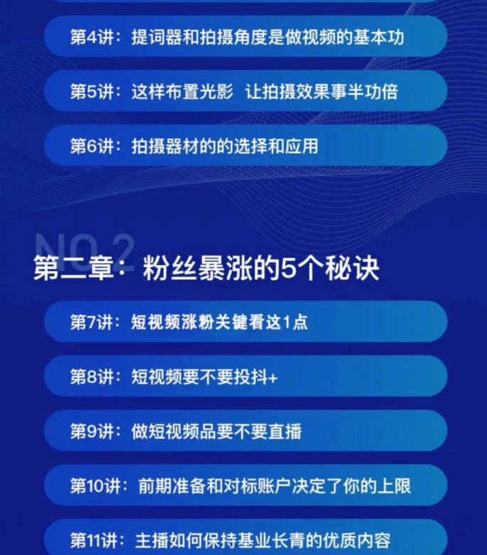 村西边老王+鹤老师：抖音‬短频视‬涨粉训练课-1