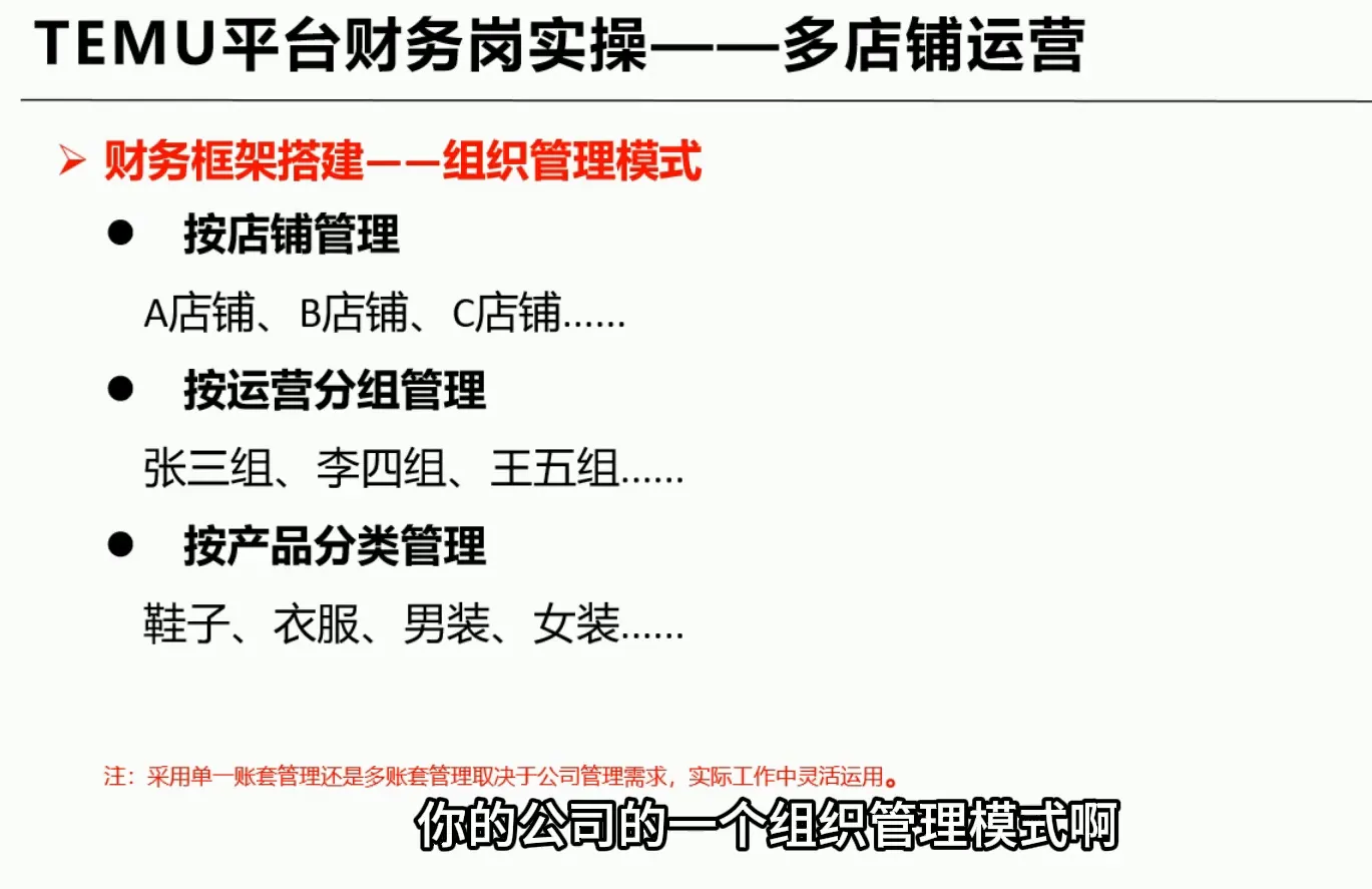 TEMU全盘账务实操课:账单导出、科目设置、利润核算 2 TEMU全盘账务实操课:账单导出、科目设置、利润核算 2