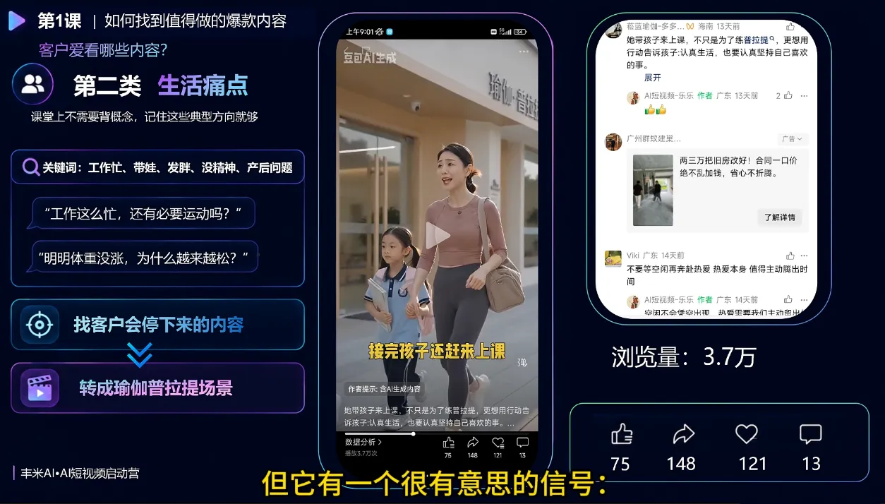 丰米AI·AI短视频启动营 2 丰米AI·AI短视频启动营 2
