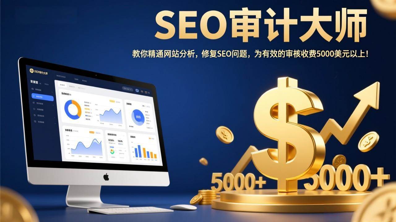 (17475期)SEO审计大师:教你精通网站分析,修复SEO问题,为有效的审核收费5000美元以上!