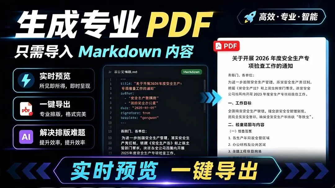 （19224期）只需导入 Markdown 内容，实时预览一键导出专业 PDF！轻松解决AI生成内容排版问题 Presto