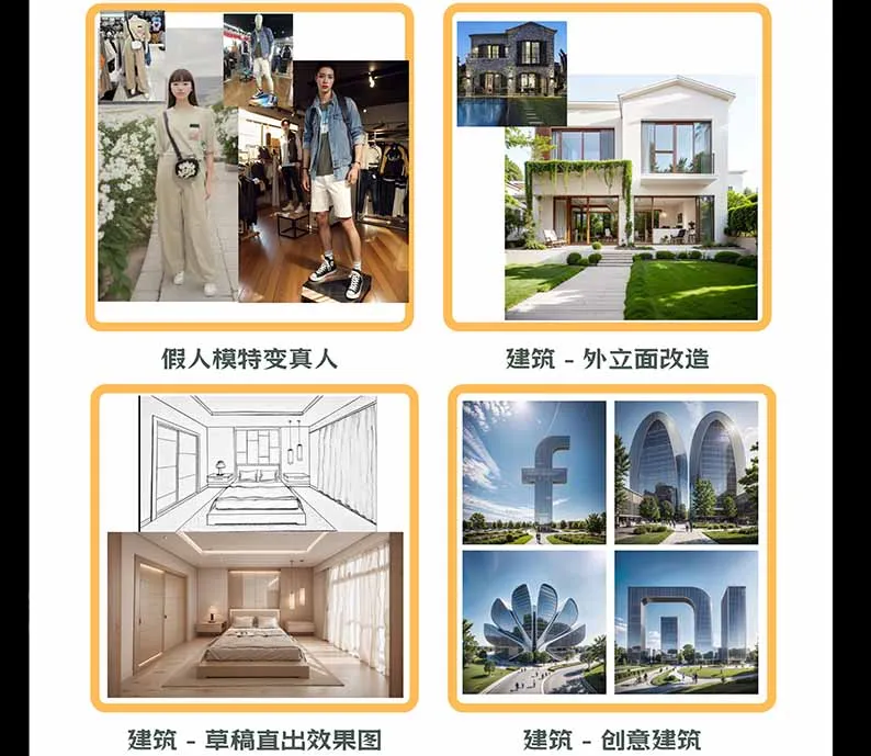 【无水印】AI商业视觉设计实战课：从SD基础部署到ComfyUI+Flux工作流，掌握摄影电商建筑AI创作 5