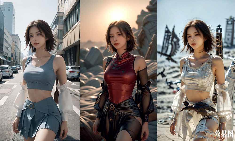 （18268期）ComfyUI人像写真摄影工作流：本地一键部署，换装换场景换脸全搞定，影楼效率翻倍