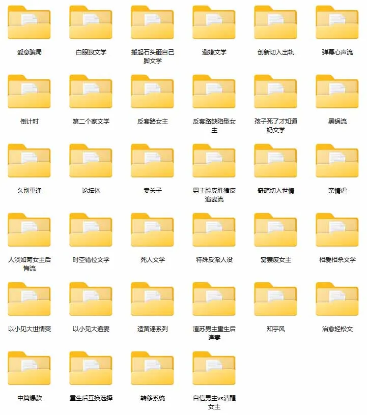 某社群百人拆文交流群付费资源-更新0929：千本爆款短篇拆解+每日拆文案例+网感训练+原创写作方法 6