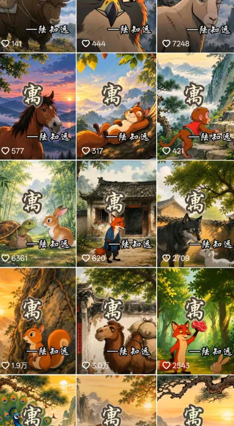 抖音某博主的AI寓言故事动画教学,涵盖封面设计、AI动画生成、工具、低成本薅羊毛生成,轻松入局蓝海赛道变现 2 抖音某博主的AI寓言故事动画教学,涵盖封面设计、AI动画生成、工具、低成本薅羊毛生成,轻松入局蓝海赛道变现