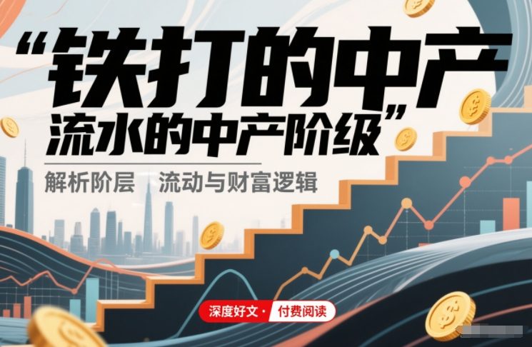 付费文章：铁打的中产，流水的中产阶级