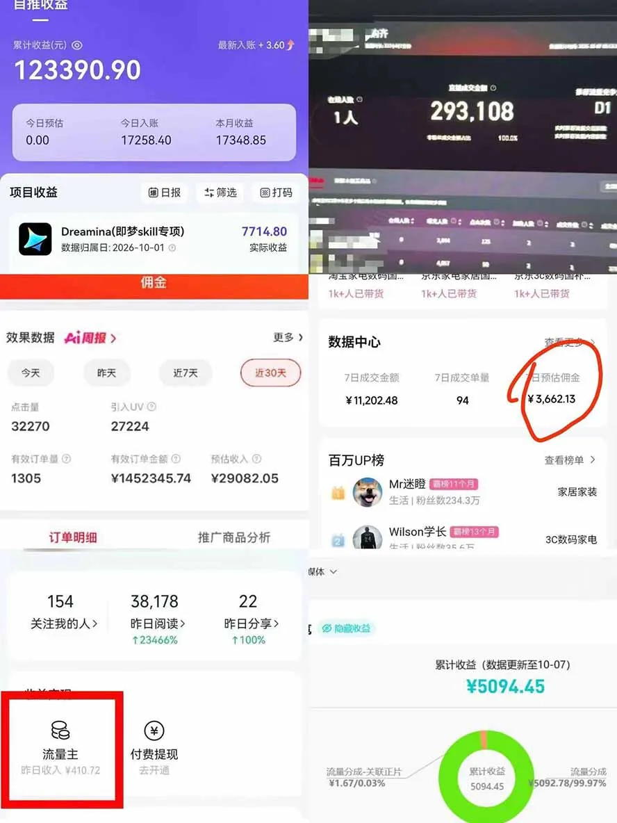 我工作室跑通的7个搞钱路子，今天全盘托出，包含部分项目免费教学(淘宝、拉新、小程序、代运营 2