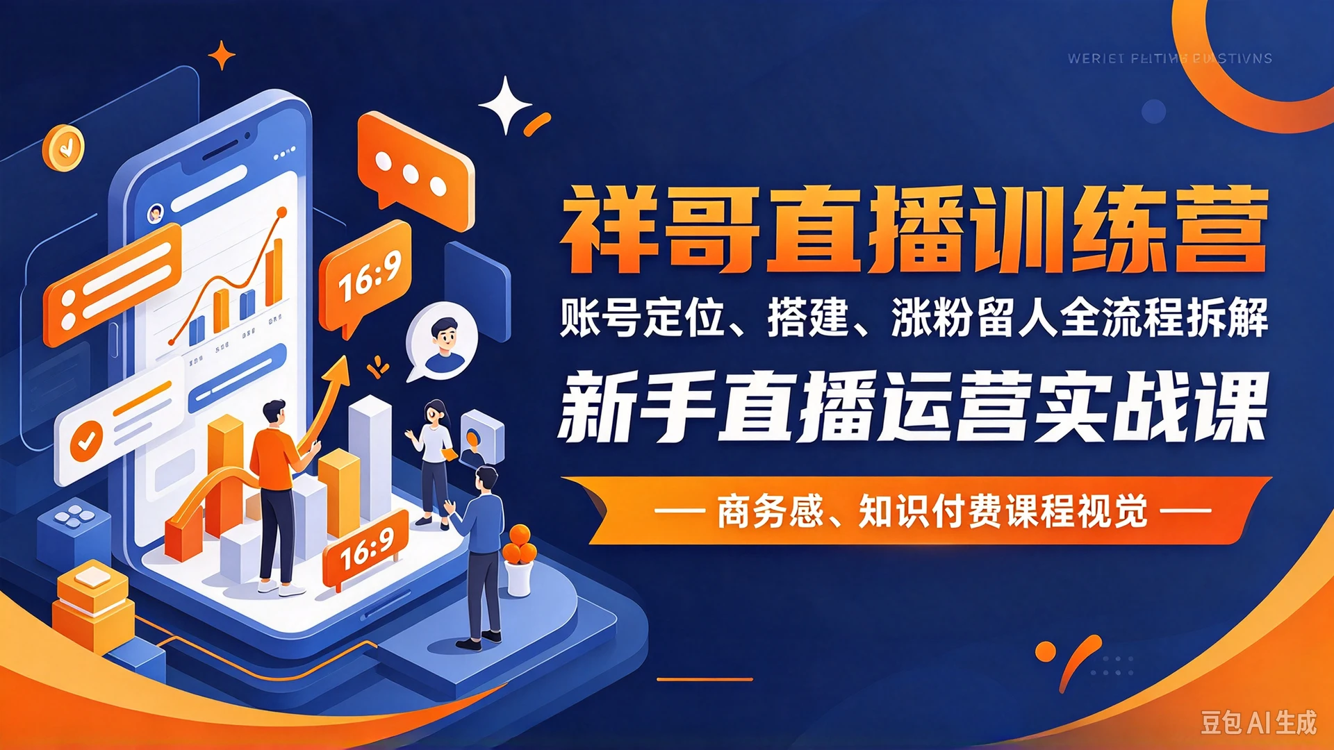 祥哥直播训练营,账号定位、搭建、涨粉留人全流程拆解,新手直播运营实战课 祥哥直播训练营,账号定位、搭建、涨粉留人全流程拆解,新手直播运营实战课