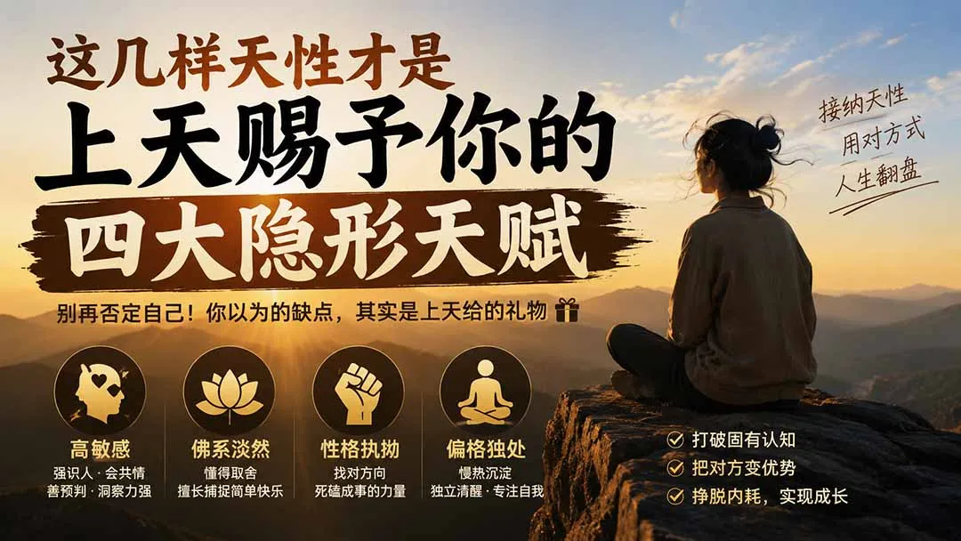 付费文章:这几样天性才是上天赐予你的四大隐形天赋 1 付费文章:这几样天性才是上天赐予你的四大隐形天赋 1
