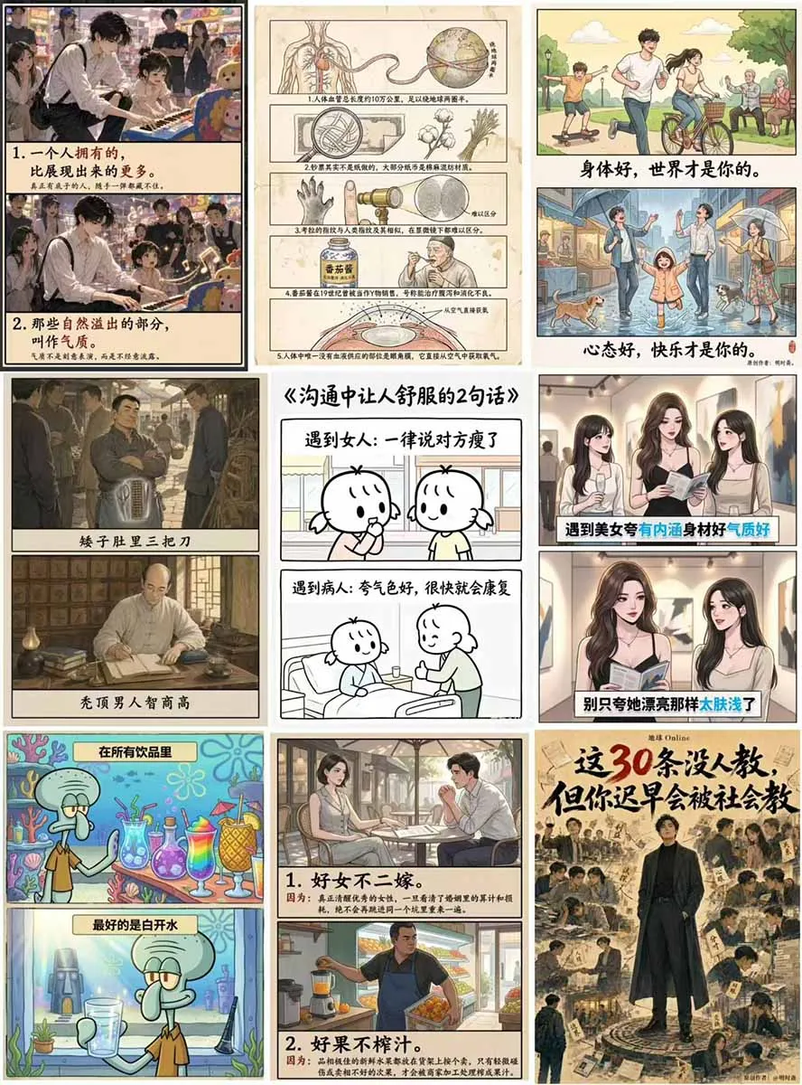 外面卖699元的抖音10W粉博主AI绘图实战课：提示词+爆款复刻+漫画创作+封面设计，从0掌握AI作图与变现完整流程 4