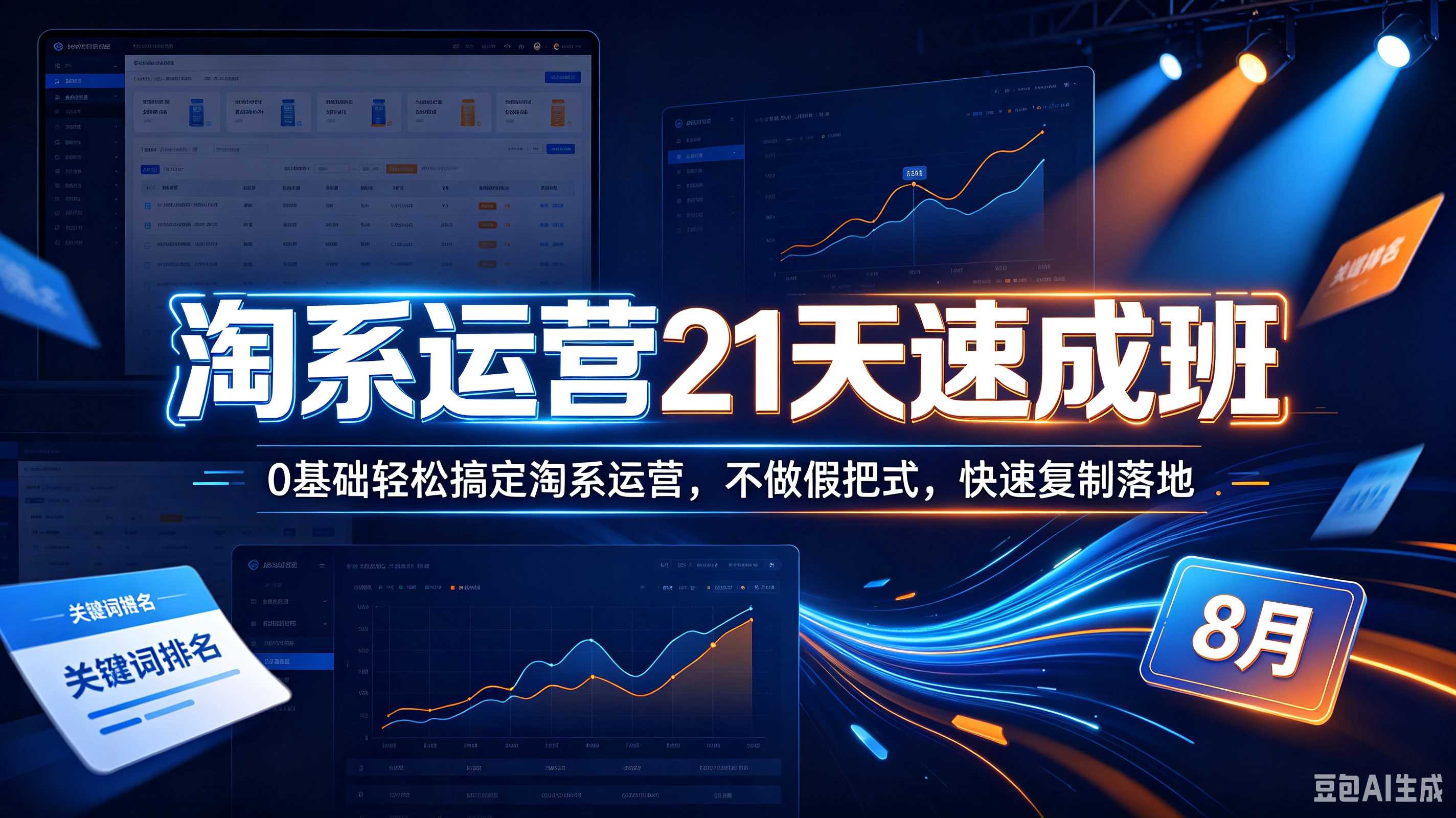淘系运营21天速成班,0基础轻松搞定淘系运营,不做假把式,快速复制落地 (8月) 淘系运营21天速成班,0基础轻松搞定淘系运营,不做假把式,快速复制落地 (8月)